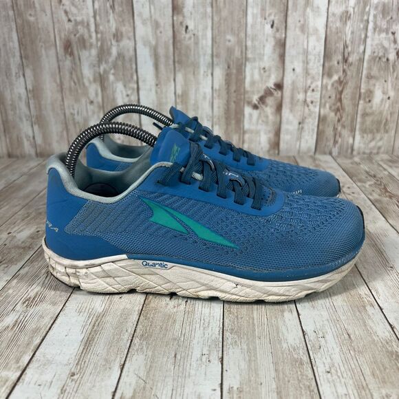 Altra‎ womens Torin 4 Blue Running Quantic Cushioning footshape  Womens 8.5 - Picture 1 of 9